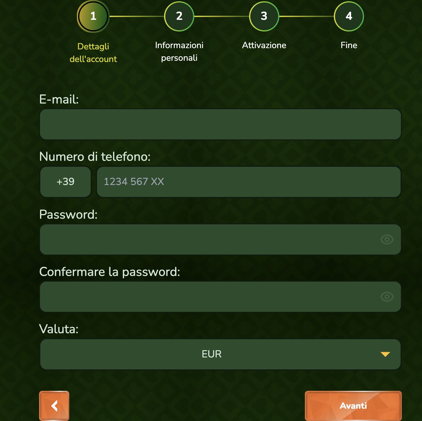 Registrazione e Login 1751028977698